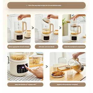 Appareils de cuisine pour la cuisson : Mixeurs multifonctionnels, machine à soupe chauffante, appareil de cuisson et mixeur pour soja avec fonction chauffante - Product Image 5