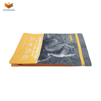 Fournisseur de la Chine personnalisé écologique 5Kg 10Kg 15Kg plastique grand fermeture éclair fond plat chat sac d'emballage alimentaire