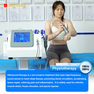 Klinik Ultrason Terapi Cihazı 1MHz 3MHz Ultrasonik Fizik Tedavi Fizyoterapi Ağrı Giderici Rehabilitasyon Ekipmanı - Product Image 1