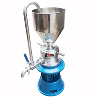 Broyeur industriel JML-65 compact en acier inoxydable pour aliments, moulin à beurre, machine à pâte de sésame, moulin colloïdal avec tuyau de recyclage