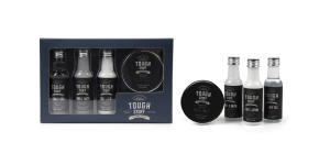 Ensembles cadeaux de toilette pour hommes <span class=keywords><strong>Gel</strong></span> <span class=keywords><strong>douche</strong></span> nettoyant naturel personnalisé Lotion pour le corps Sel de bain moussant Ensemble de soins de la peau pour hommes - Product Image 4