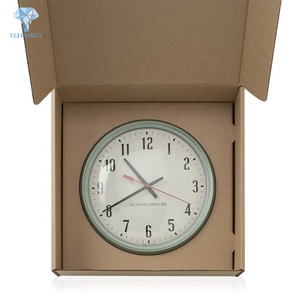 Boîte d'expédition carrée personnalisée, portable, pliable, à 3 couches, découpée à l'emporte-pièce, en carton ondulé pour montres - Product Image 1