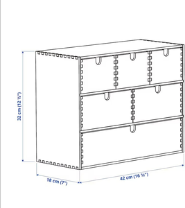 Tủ sách bằng gỗ bạch dương ván ép tủ cho phòng ngủ nhỏ bằng gỗ ngực của ngăn kéo gỗ hiện đại lưu trữ ngăn kéo - Product Image 5