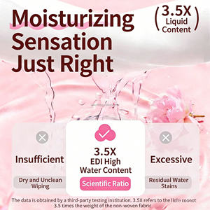 Toallitas Húmedas para Mascotas, Fórmula Suave Sin Alcohol y Hipoalergénicas, Toallitas Gruesas y Suaves de Tela No Tejida para Perros y Gatos - Product Image 3