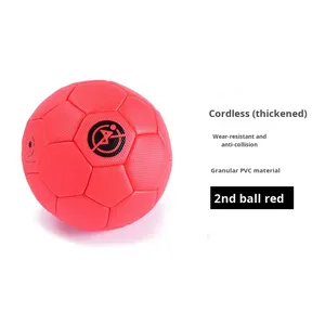 KSE Rope Soccer Balls Abnehmbarer Kordel zug PVC-Material Kunden spezifische Größe für Kinder Teenager Outdoor Training Fußballs chießen - Product Image 6