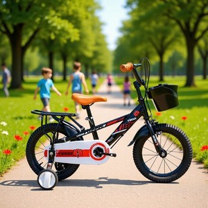 Bicicletas Ligeras con Marco <span class=keywords><strong>de</strong></span> Acero para Niños y Niñas <span class=keywords><strong>de</strong></span> 2-3 a 8 Años, Bicicletas <span class=keywords><strong>de</strong></span> 6 Velocidades con Canasta <span class=keywords><strong>de</strong></span> Plástico - Product Image 6