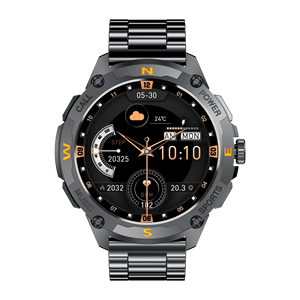 DF QW76 2025 Nuevo Reloj Inteligente GPS con Pantalla AMOLED Redonda, Monitoreo de Salud, Llamadas, Múltiples Modos Deportivos, Reloj Inteligente para Exteriores para Hombre - Product Image 2