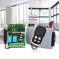 YET402PC Récepteur sans fil AC/DC9-24V 433mhz Contrôleur 2 canaux avec deux télécommandes