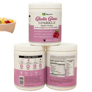 Wins Town OEM Gluta Glow Sparkle Collagen Vitamine C L-Glutathion Collagène <span class=keywords><strong>Micellaire</strong></span> Complément Éclaircissant pour la Peau 300g Adultes - Product Image 6
