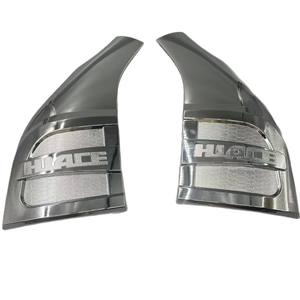Accessoires de voiture Kit chromé pour <span class=keywords><strong>Toyota</strong></span> Hiace Commuter 2006-2012  Couvercle de rétroviseur de porte Garniture de rétroviseur de porte Couvercle de poignée de porte Protection - Product Image 3