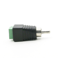 Adaptor Audio Mono TS 3.5mm Grosir ke Terminal Blok Sekrup 2 Pin untuk Kabel DIY ABS