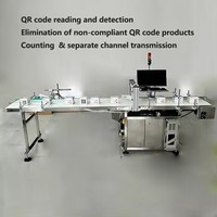 Système de vision pour l'inspection de dispositifs de marquage laser UV refroidis par eau, lecture de codes QR pour cartons, sachets, emballages cosmétiques et boîtes