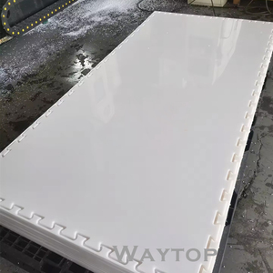 Di động 1000x2000 tái chế PE Hội Đồng Quản trị mịn nhựa <span class=keywords><strong>Ice</strong></span> Hockey sàn gạch 15 mét nhân tạo <span class=keywords><strong>Ice</strong></span> Skating rinks cho sử dụng ngoài trời - Product Image 2