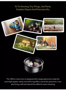 <span class=keywords><strong>Meilleur</strong></span> <span class=keywords><strong>objectif</strong></span> d'appareil photo externe pour téléphone portable, <span class=keywords><strong>objectif</strong></span> <span class=keywords><strong>macro</strong></span> HD 100 mm, loupe pour observer les insectes/les bijoux, clip pour <span class=keywords><strong>objectif</strong></span> de téléphone 100 mm - Product Image 2