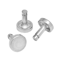 Rivets à tête bombée en acier inoxydable, zingués, résistants à la corrosion, personnalisables OEM, légers, pour applications automobiles et structurelles