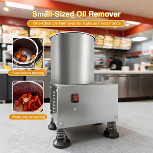 Máquina de desengrasado de patatas fritas Máquina de desaguado de pollo frito Máquina de desengrasado de patatas fritas - Product Image 2