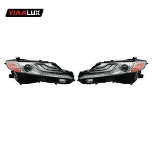 YIAALUX Projector Headlight USA Passenger Right left Side head lamp For Toyota Camry 2018 2019 2020