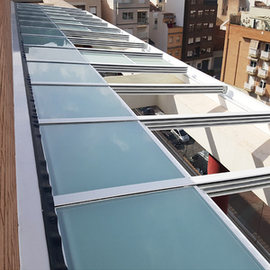 Paneles de Vidrio Aislante Templado de Doble Vidrio de 5+5 mm y 10 mm, Marco de Aluminio, Techo Retráctil Automático - Product Image 5