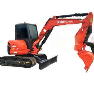 Good condition Japan Kubota U50-4 used mini excavator 5ton u50 <b>second</b> <b>hand</b> digger with air condition - Product Image 1