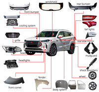 Kit de conversion de phares antibrouillard LED et de pare-chocs avant pour voiture électrique Jetour X70 Plus SUV 2025 – Nouveau modèle de remplacement