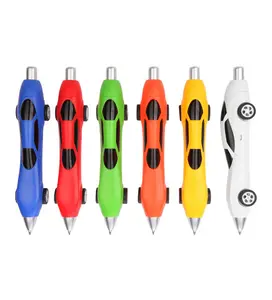 wholesale car shape ball pen new fashion design ballpoint pen for kids