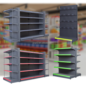 Guichang-estante de arena gris para supermercado, estantes de mercado, tienda de comestibles, exhibición al por menor, gran resistencia - Product Image 1
