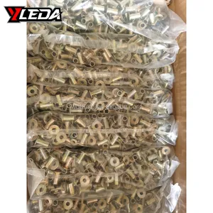 بسعر رخيص مع أعلى جودة زنك أصفر مسطح رأس أنبوبي شبه فولاذي ملزم لقطع غيار السيارات