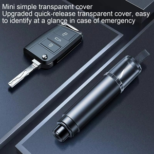 Martillo de Seguridad para Auto, Multifuncional, Rompe Cristales de Emergencia, Cortador de Cinturón de Seguridad, Accesorios para Auto que Salvan Vidas - Product Image 4