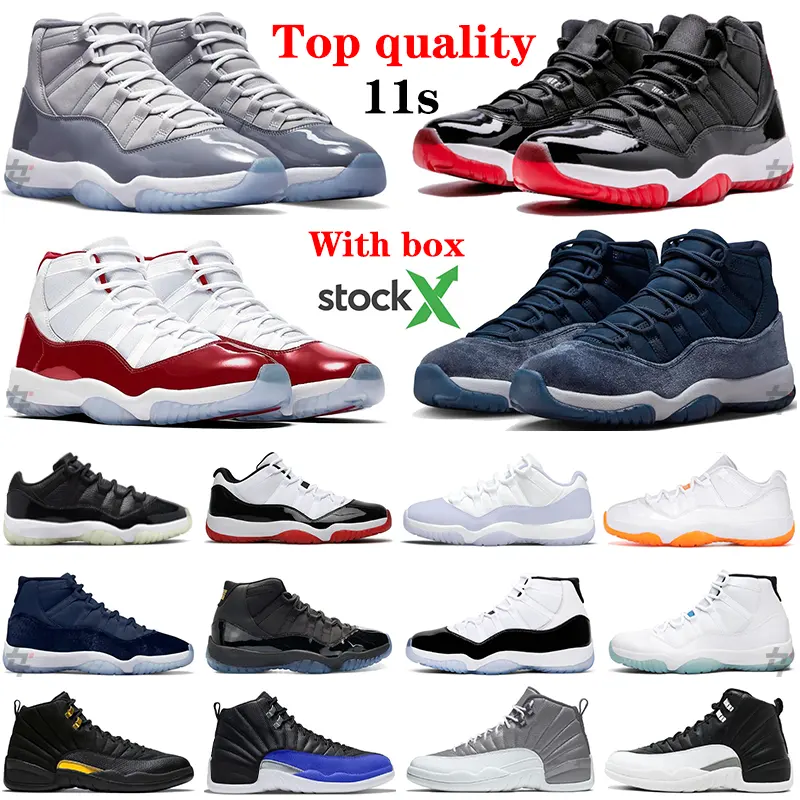 In Stock X Newest Large size 11 Retro Cool Grey Cherry Bred Men's basketball shoes customized 12 retro shoes
