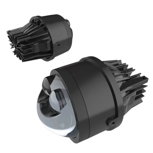 Nieuwe staat 3 inch gele <span class=keywords><strong>H4</strong></span> tweekleurige 12V universele montage HFL HFLN90D1-STR 12000LM mistlampen rijverlichting - Product Image 1
