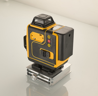 Nouveaux produits Niveau laser à lumière verte automatique numérique rotatif à nivellement automatique à 16 lignes avec affichage numérique