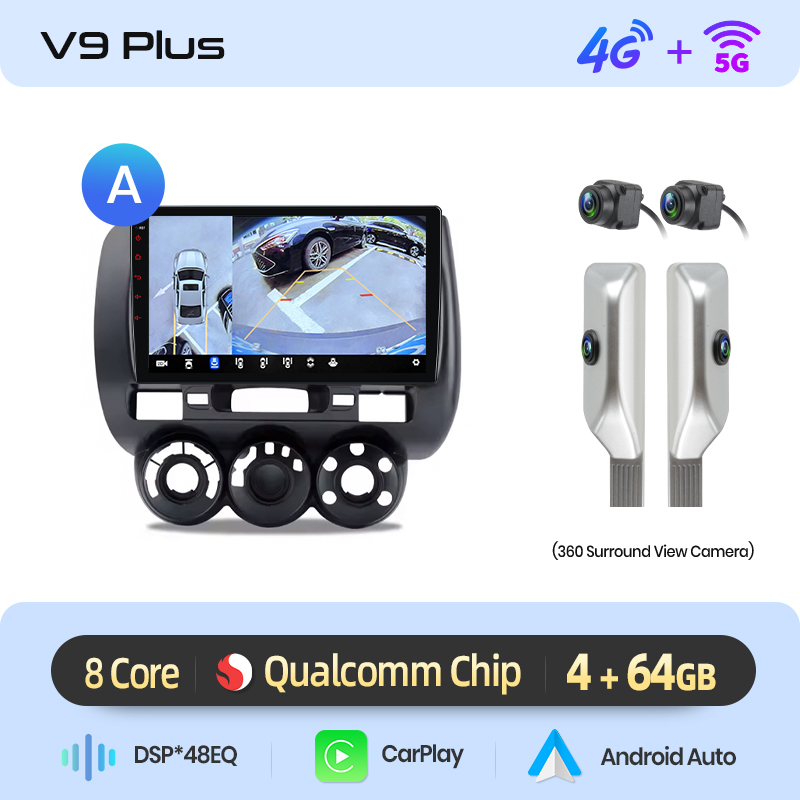 V9 plus +360 CAM silver(4+64GB) A