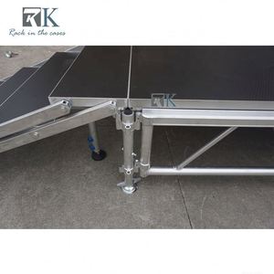 Lumières de scène à hauteur réglable utilisées pour la scène d'événements portables à vendre - Product Image 5
