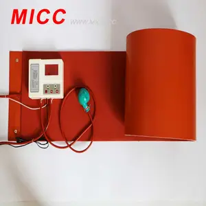 MICC 12v 120v के साथ अनुकूलित सिलिकॉन रबर हीटर हीटिंग सिलिकॉन पैड thermistor या थर्मोस्टेट