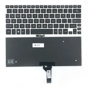 Notebook Replace Laptop Keyboard for TOSHIBA NB10 US Sliver Frame NB10t a NB15 NB15t Laptop Keyboards