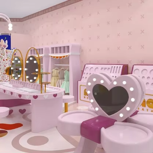 Attrezzature Personalizzate per Parco Giochi al Coperto, Mini Città Morbida con Scivolo, Piscina di Palline, Casa per Giochi di Ruolo per Bambini - Product Image 1