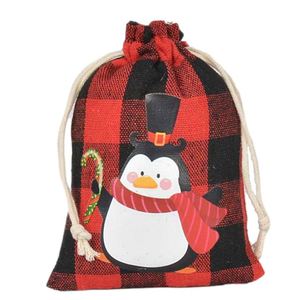 Petits sacs en coton à cordon de serrage personnalisables et recyclables de 10*15 cm pour le rangement de cadeaux de Noël et l'artisanat, emballage écologique pour enfants - Product Image 3