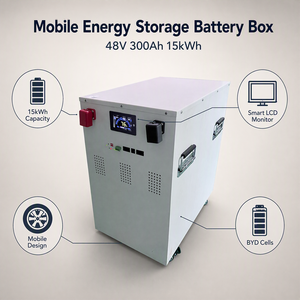 Kit de boîtier de batterie DIY 51.2V 300Ah (314Ah) LiFePO4 avec BMS 200A, affichage LCD et disjoncteur DC - Product Image 4