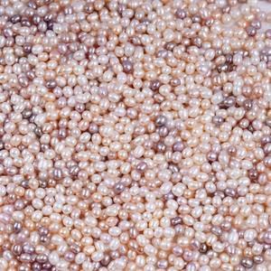 ไข่มุกน้ำจืดธรรมชาติทรงกระดุม ขนาด 40 ซม. แบบหลวม กึ่งสำเร็จรูป สองด้าน ทรงบาโรกอ่อน สำหรับทำต่างหู DIY - Product Image 5