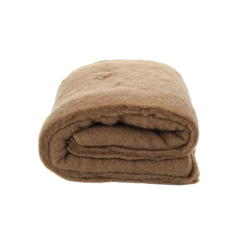 Merino wool wadd camel hair fabric camel wool quilt