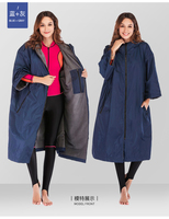Vente en gros en usine Poncho de surf de plage à manches courtes Robe à langer sèche pour adultes