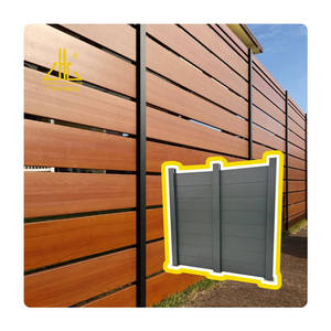 Paneles de Cerca de Privacidad de Aluminio de 6 pies con Acabado de Grano de Madera, Estilo Australiano, Bajo MOQ, Servicio de Modelado 3D, Gran Venta en Suburbios de EE. UU. - Product Image 3