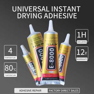 กาวซ่อมกรอบโทรศัพท์ E8000 โปร่งใส ไม่เป็นรอยขีดข่วน ติดทนนาน และไม่<span class=keywords><strong>หลุด</strong></span>ลอก - Product Image 5