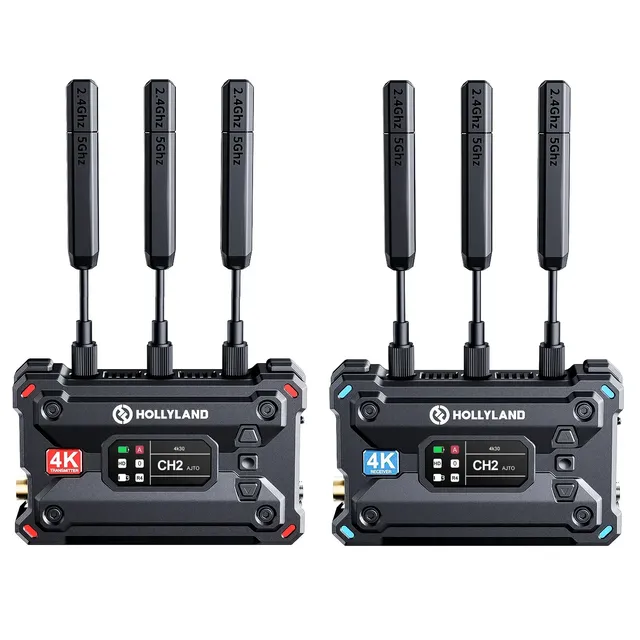 Hollyland Cosmo Pyro S TX Fessional Wireless Video Transmission System SDI Loopout 0.04s Latency 1000ft Audio Video Accessories