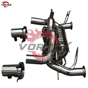 Sistema de Escape Catback Valvetronic de Acero Inoxidable T304 de Alto Rendimiento Directo de Fábrica Vortex para Lamborghini Aventador SVJ - Product Image 3