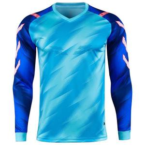 ชุดฝึกฟุตบอลแขนยาวเครื่องแบบผู้รักษาประตูป้องกันหนาพร้อมกางเกงฤดูหนาวและกางเกงขาสั้น - Product Image 4