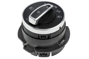 Interrupteur de phare de voiture - Bouton de commande de phare sur l'interrupteur rotatif pour Cayenne Macan 95861353305 7P5941531F - Product Image 5