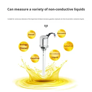 <b>Sensor</b> Nine Colors Capacitive <b>Level</b> for <b>Oil</b> Tanks & Car Tankers Customizable 420mA Nine-color Capacitive <b>Level</b> Transmitte - Product Image 5
