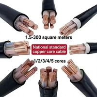 Cable de Energía Industrial Blindado XLPE LSZH 0.6/1kV, Cobre Libre de Oxígeno, Estándar IEC para Estaciones de Energía, Fabricante OEM