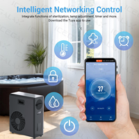 Refroidisseur d'eau portable contrôlé par WiFi de la série Icegalax EG, refroidisseur de bain de glace intérieur et extérieur pour la récupération musculaire et le fitness sportif
